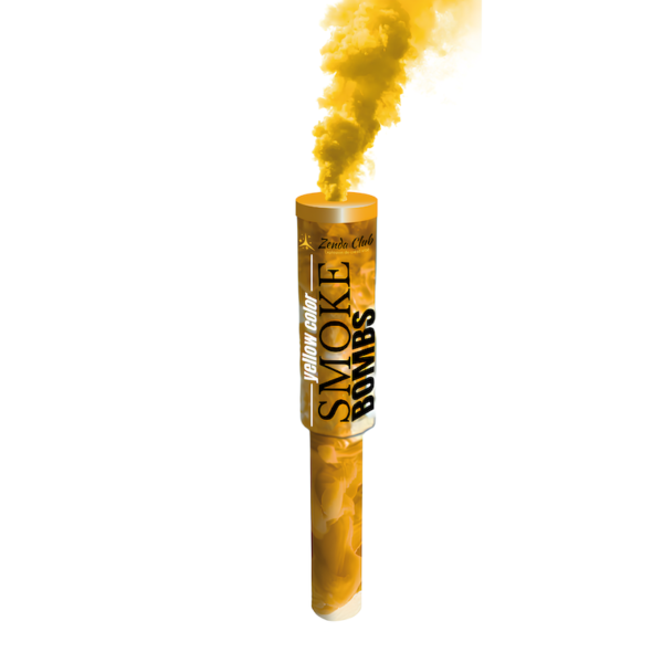 Fumigène à main jaune 60 Secondes