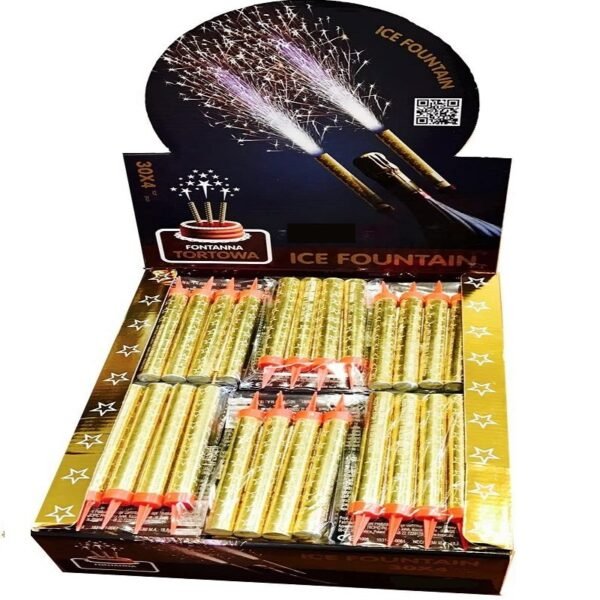 Bougies Fontaines des Glaces 12 cm 60 Secondes