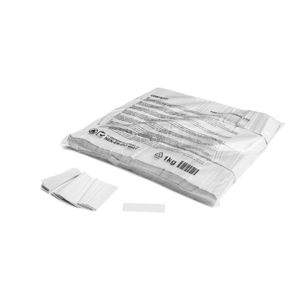 Confettis Blanc papier Biodégradable - Sac 1 KG