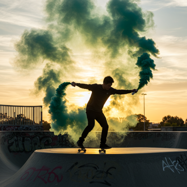 Fumigène à main vert 100 Secondes – Image 5
