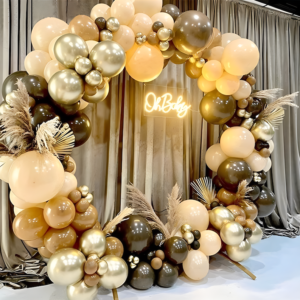 Arche de Ballons Cacao Vintage 100 pcs