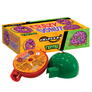 Pack 2 Crazy Donut Toupies Pyrotechniques