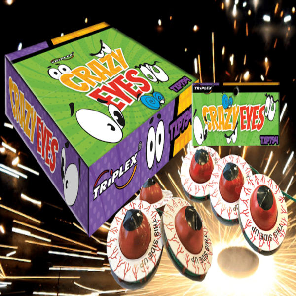 24 Pétards Crazy Eyes – Image 2