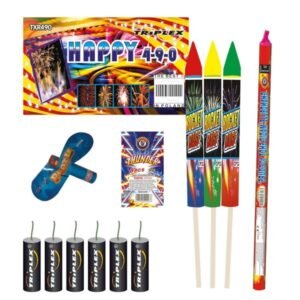 Ensemble de Feux D'artifice Happy