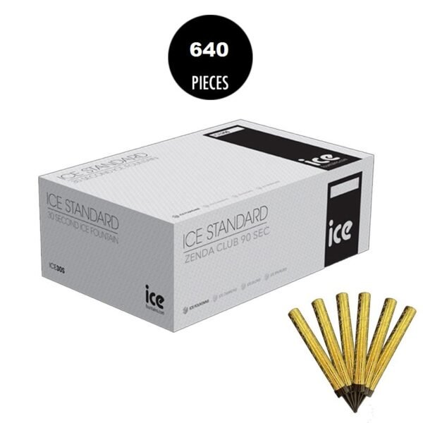 648 Fontaines à gâteau 12 cm de 60 secondes 0,30€ TTC/PIÈCE