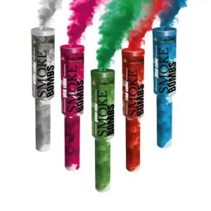 Lot de 5 Fumigènes à Main  Multicolore – Choisissez Vos Couleurs Personnalisées !