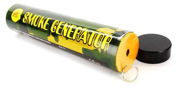 fumigène longue durée 3 Minutes -Jaune – Image 2