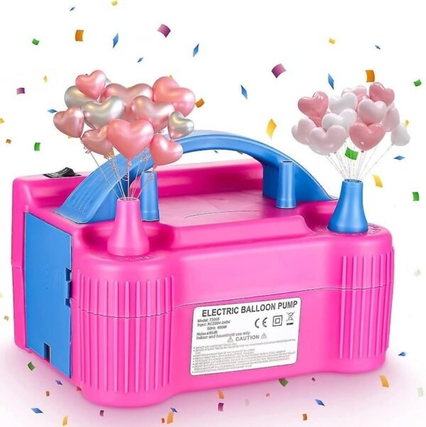 Gonfleur à ballon électrique avec 2 buses