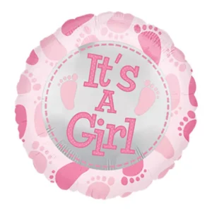 Ballon Gonflable Hélium « It's A Girl» Baby Shower